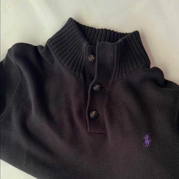 Polo Ralph Lauren Black Sweater size XXL - Picture 5 of 5